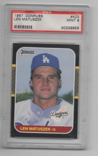 1987 Len Matuszek #423