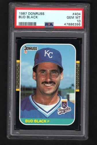 1987 Bud Black #404