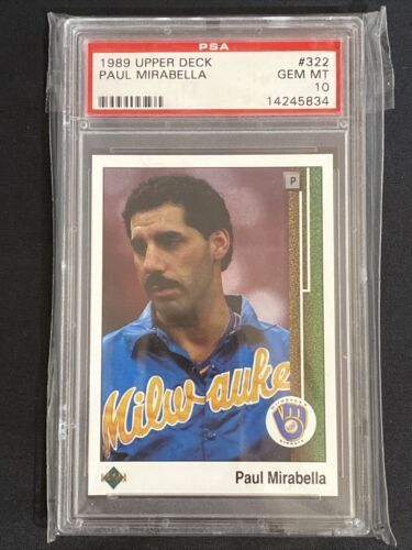 1989 Paul Mirabella #322