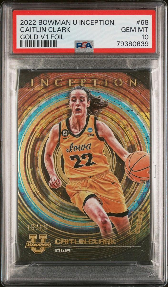 2022 Caitlin Clark [Gold V1] #68