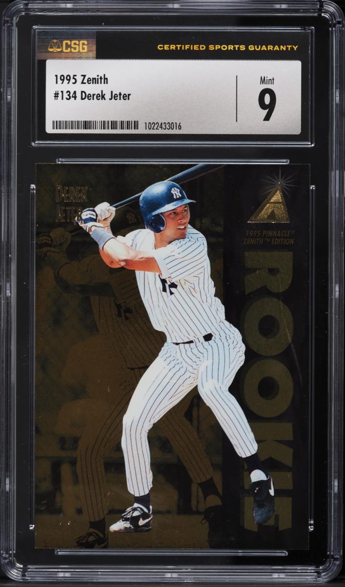 1995 Zenith Baseball Derek Jeter #134