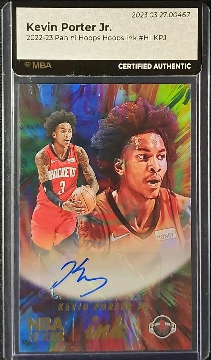 2022 Panini Hoops Kevin Porter Jr. #HI-KPJ card