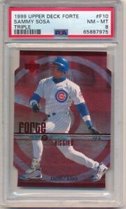 1999 Upper Deck Baseball Triple Sammy Sosa #F10