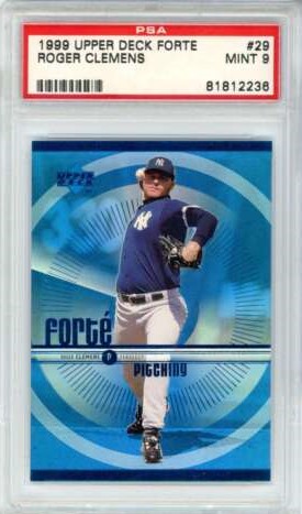 1999 Upper Deck Baseball Roger Clemens #F29 PSA 9