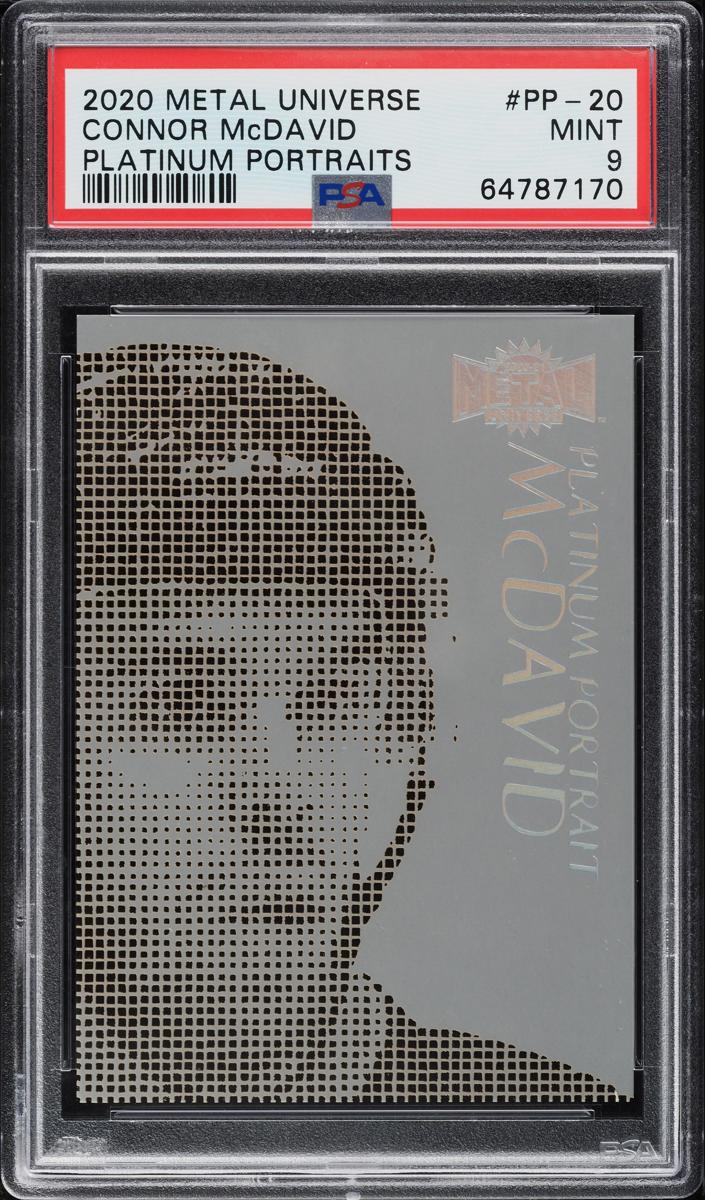 2020 Skybox Metal Universe Connor McDavid #PP-20 card