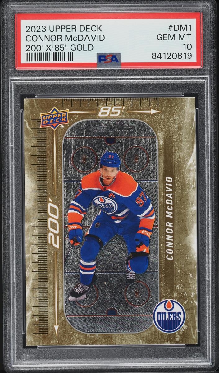 2023 Upper Deck Connor McDavid [Black] #DM-1 card