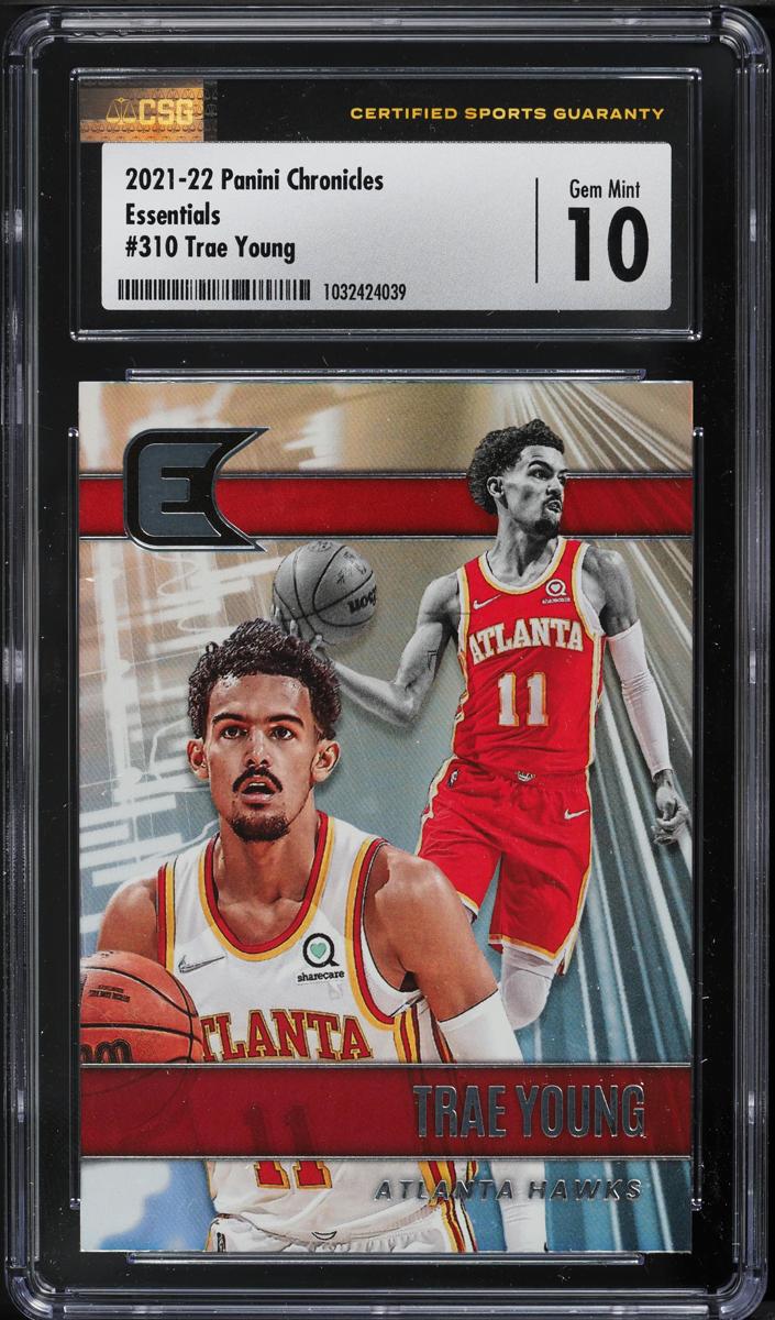 2021 Panini Chronicles Trae Young #310 card