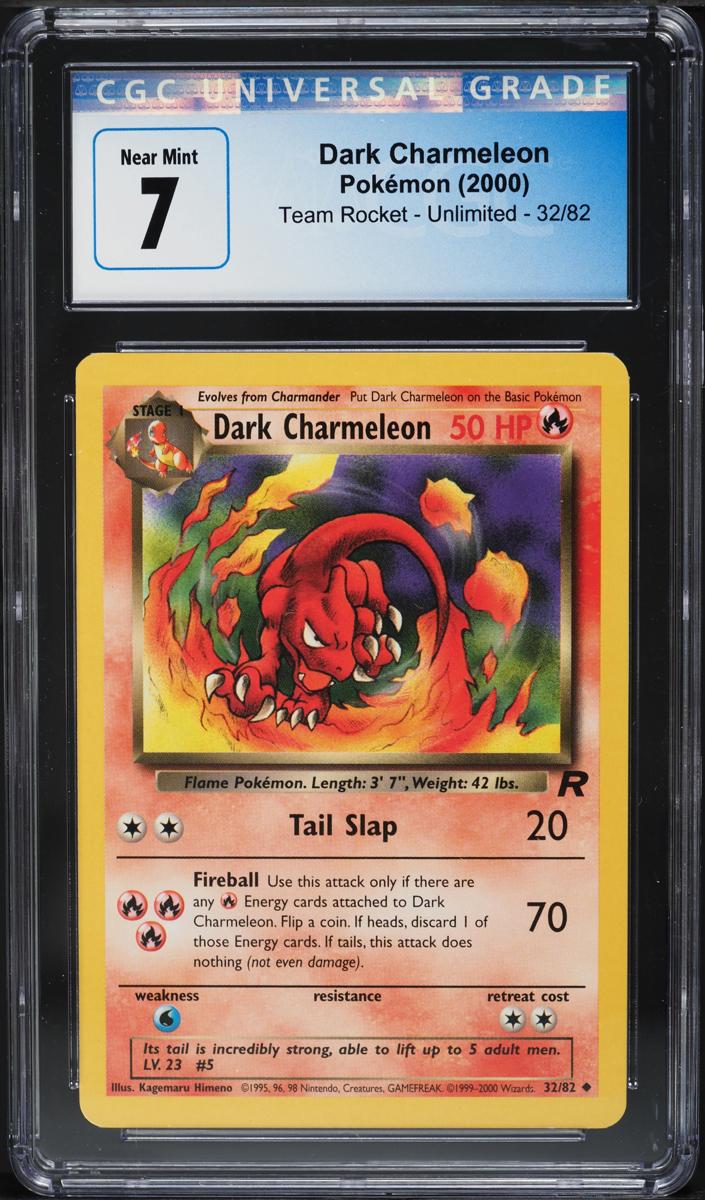 Dark Charmeleon 2000 Pokemon Team Rocket