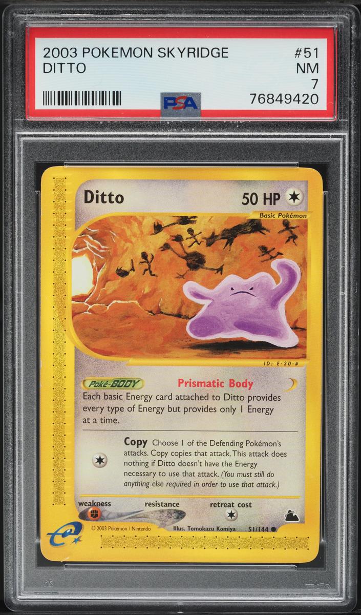 Ditto 2003 Pokemon Skyridge