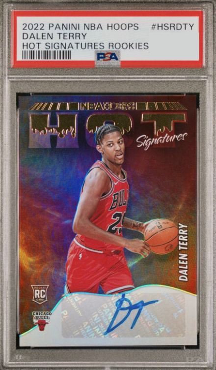 2022 Panini Hoops Dalen Terry #HSR-DTY card