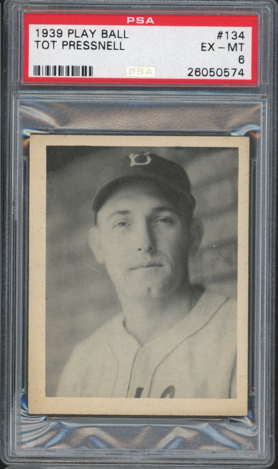 1939 Forrest Pressnell #134