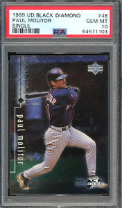 1999 Upper Deck Black Diamond Baseball Paul Molitor #48