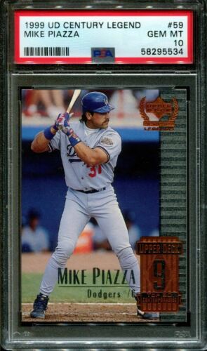 1999 Upper Deck Century Legends Baseball Mike Piazza #59