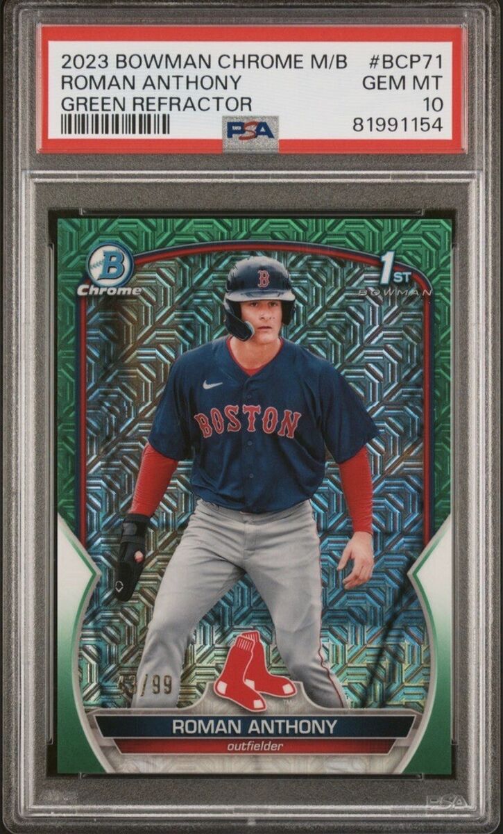 2023 Bowman Chrome Mega Box Baseball Green Roman Anthony #BCP-71