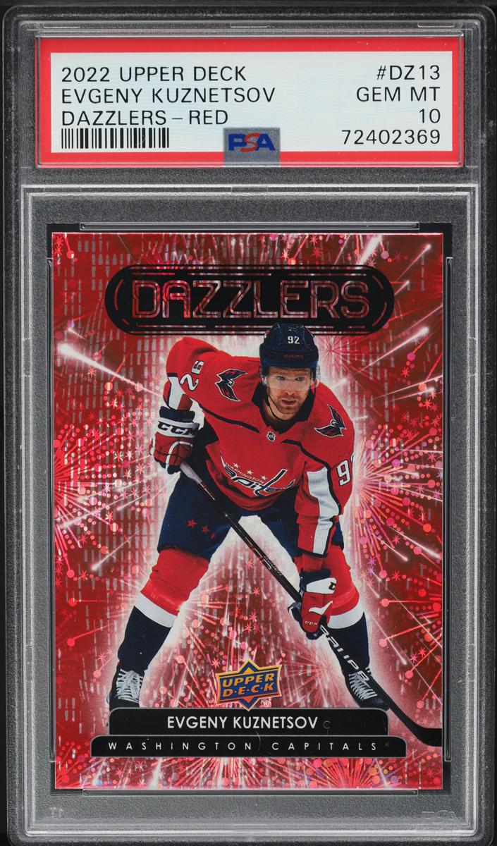 2022 Upper Deck Evgeny Kuznetsov [Orange] #DZ-13 card
