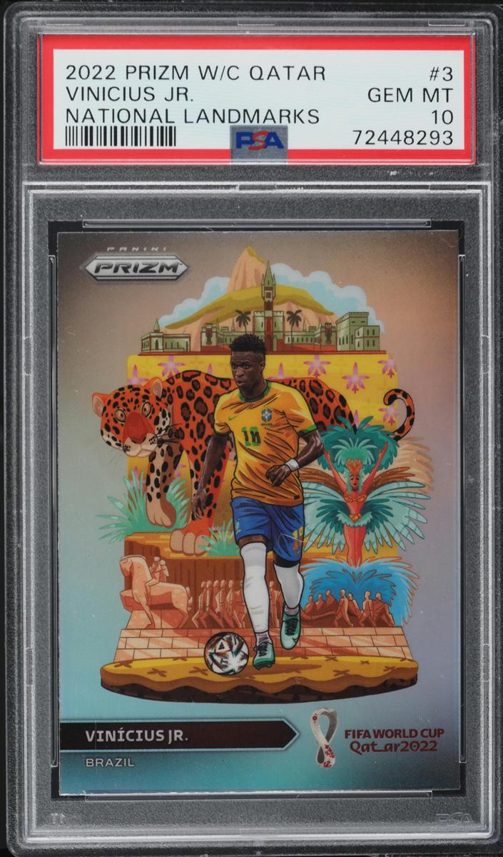 Vinicius Jr. - 2022 Panini Prizm FIFA World Cup Qatar Soccer