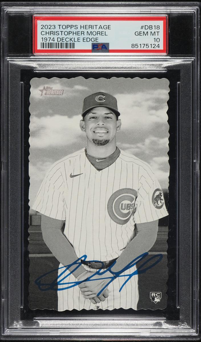 2023 Topps Heritage Baseball Christopher Morel #DB-18