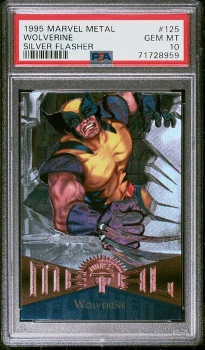 1995 Wolverine [Silver Flasher] #125