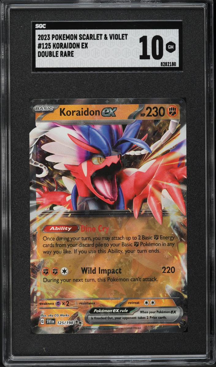 Koraidon EX 2023 Pokemon Scarlet & Violet