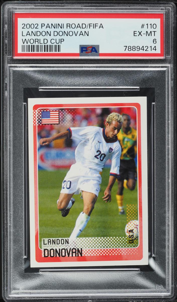 2002 Panini Road to the FIFA World Cup Landon Donovan #110 card