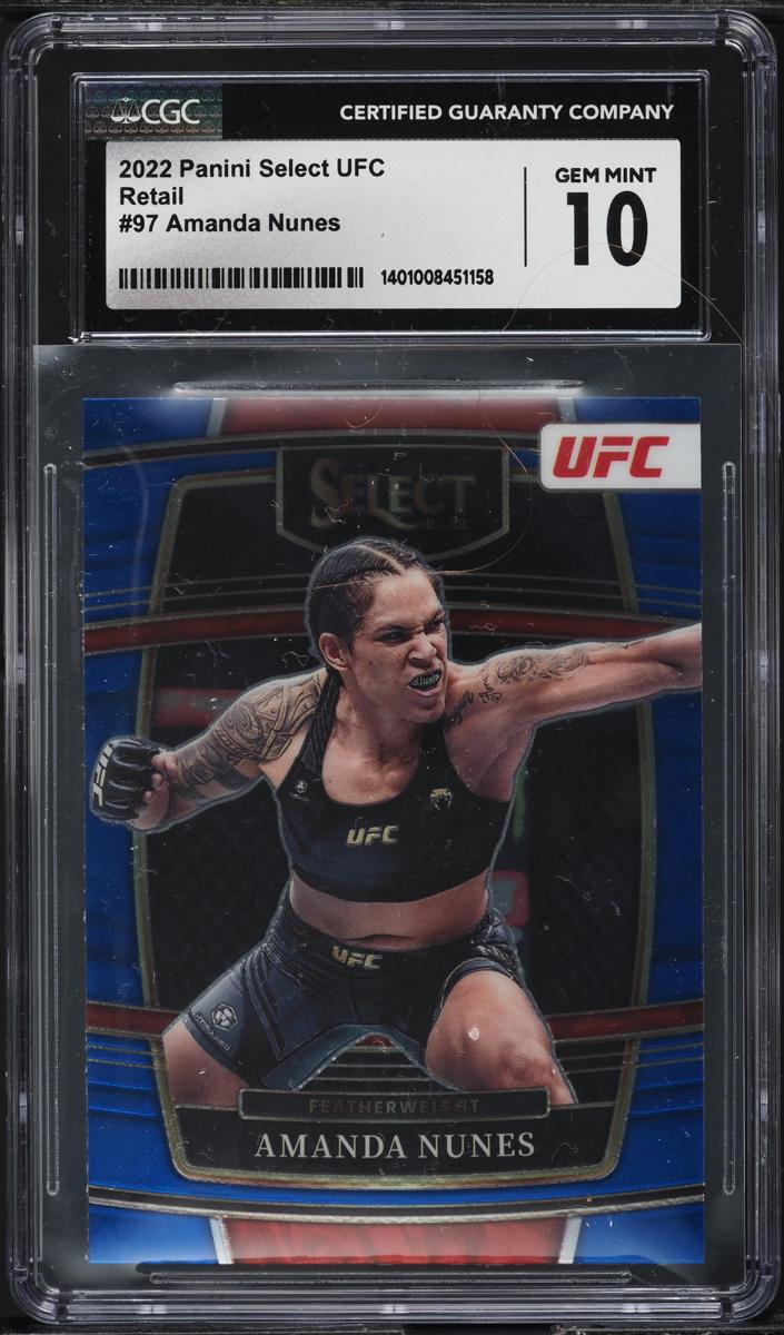 2022 Amanda Nunes [Blue Retail] #97
