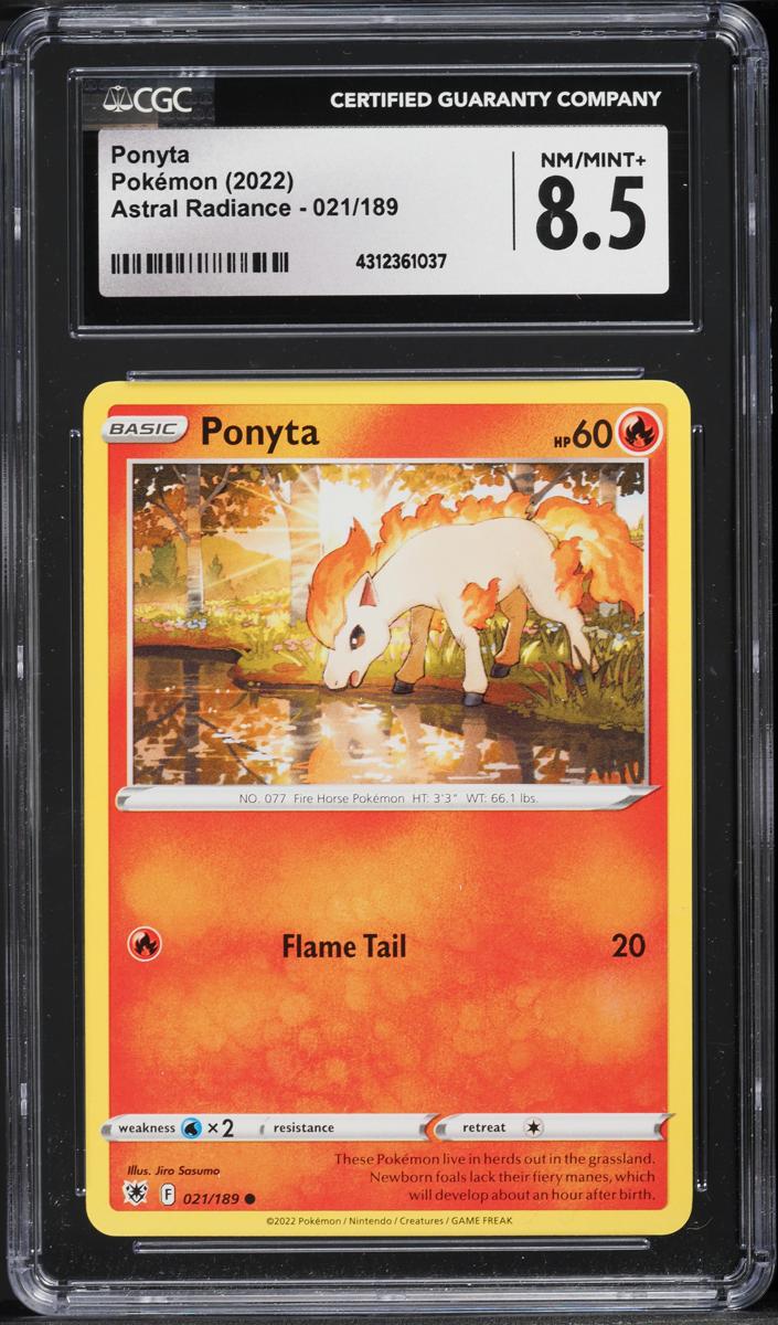 Ponyta 2022 Pokemon Astral Radiance
