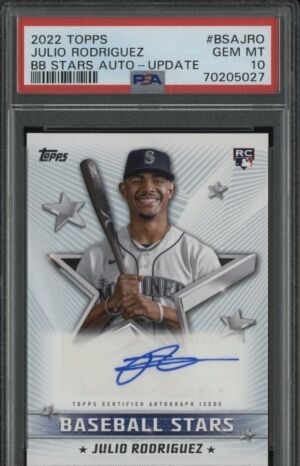 2022 Topps Update Baseball Julio Rodriguez #BSA-JRO