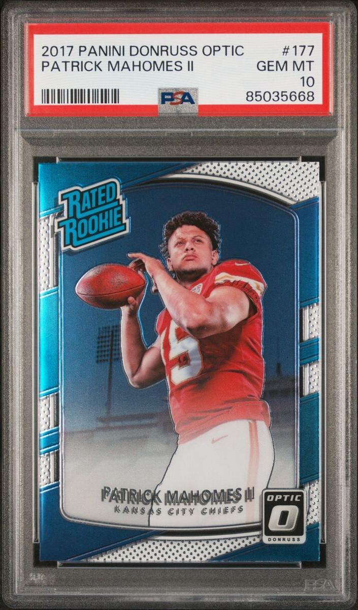 Patrick Mahomes II - 2017 Donruss Optic Football