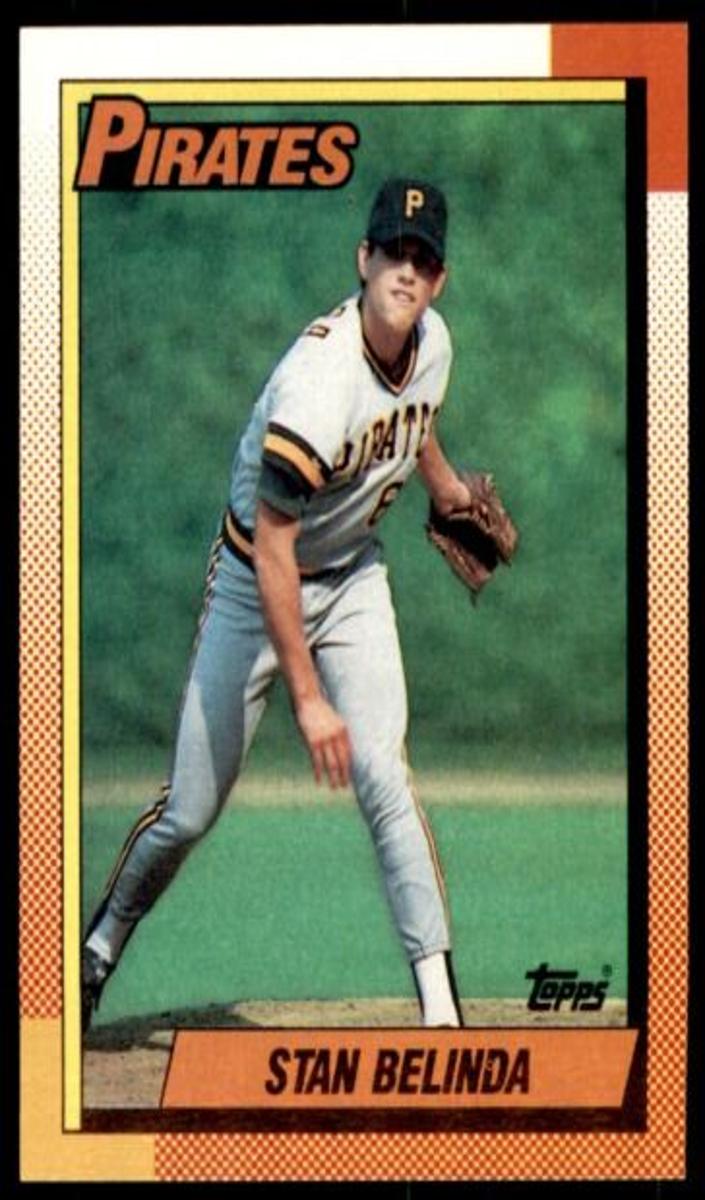 1990 Topps Stan Belinda #354 card