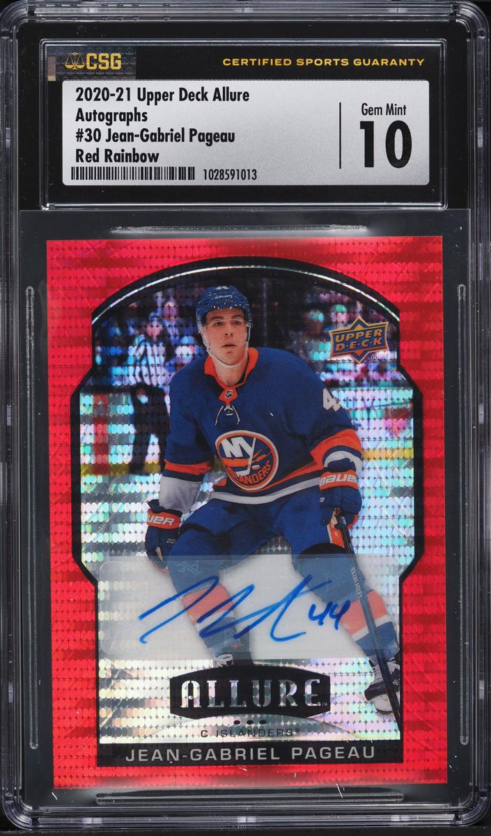 2020 Upper Deck Allure Jean-Gabriel Pageau #30 card