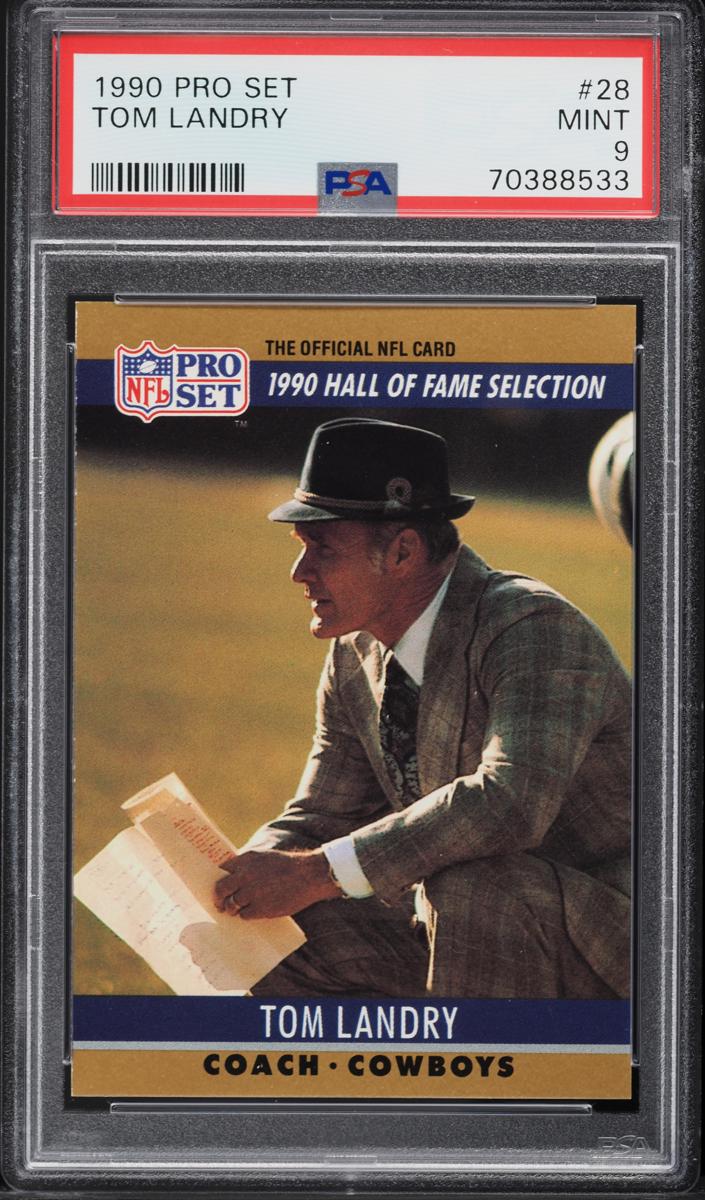 1990 Tom Landry #28