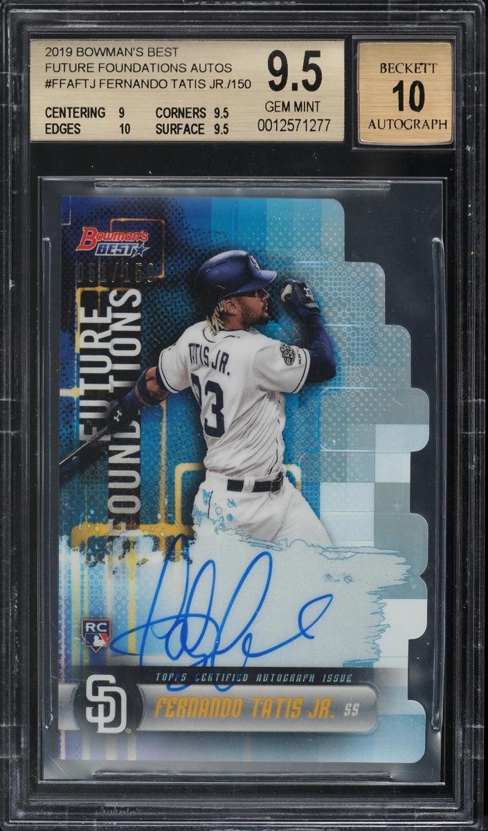 2019 Bowman's Best Baseball Fernando Tatis Jr. #FFA-FTJ PSA 10
