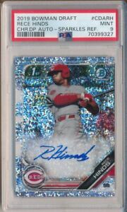 2019 Bowman Draft Chrome Baseball Sparkles Rece Hinds #CDA-RH