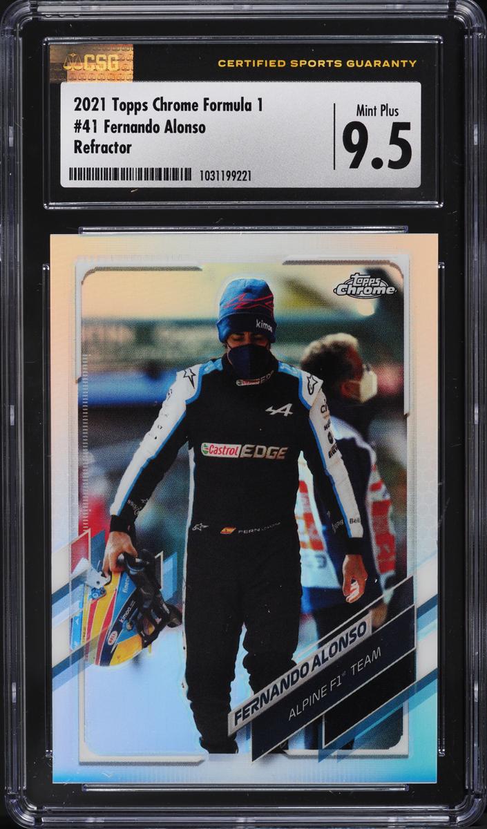 2021 Fernando Alonso [Refractor] #41