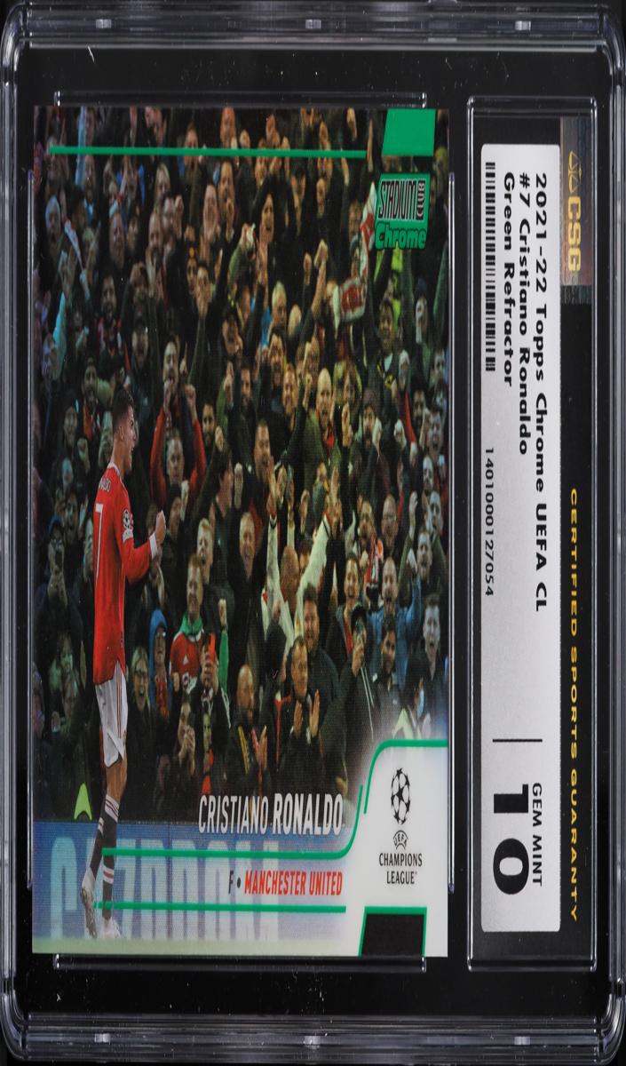 2021 Cristiano Ronaldo [Refractor] #10