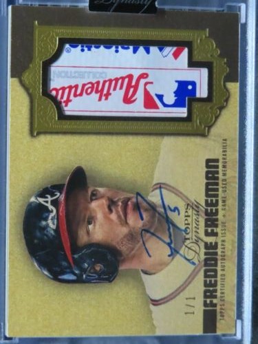 2019 Topps Dynasty Baseball Freddie Freeman #NNO
