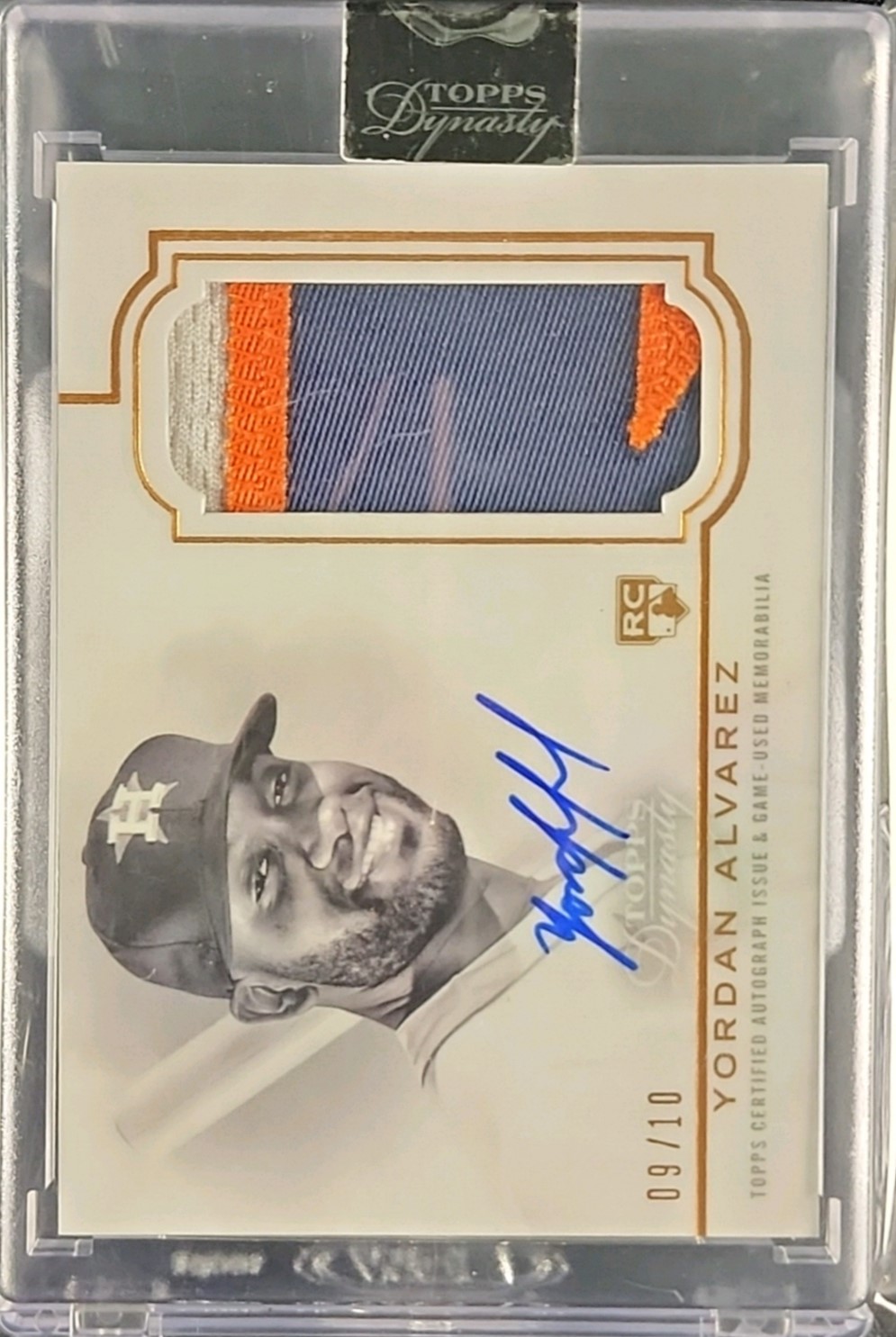 2020 Topps Dynasty Baseball Yordan Alvarez #DAP-YA6 BGS 9