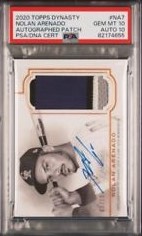 2020 Topps Dynasty Baseball Nolan Arenado #DAP-NA7 PSA 10