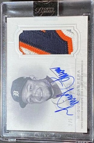 2020 Miguel Cabrera #DAP-MC3