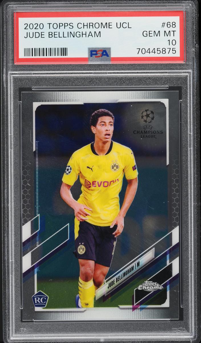 Jude Bellingham - 2020 Topps Chrome UEFA Champions League Soccer