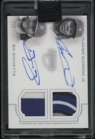 2020 Topps Dynasty Baseball Bo Bichette #DAP-GJB