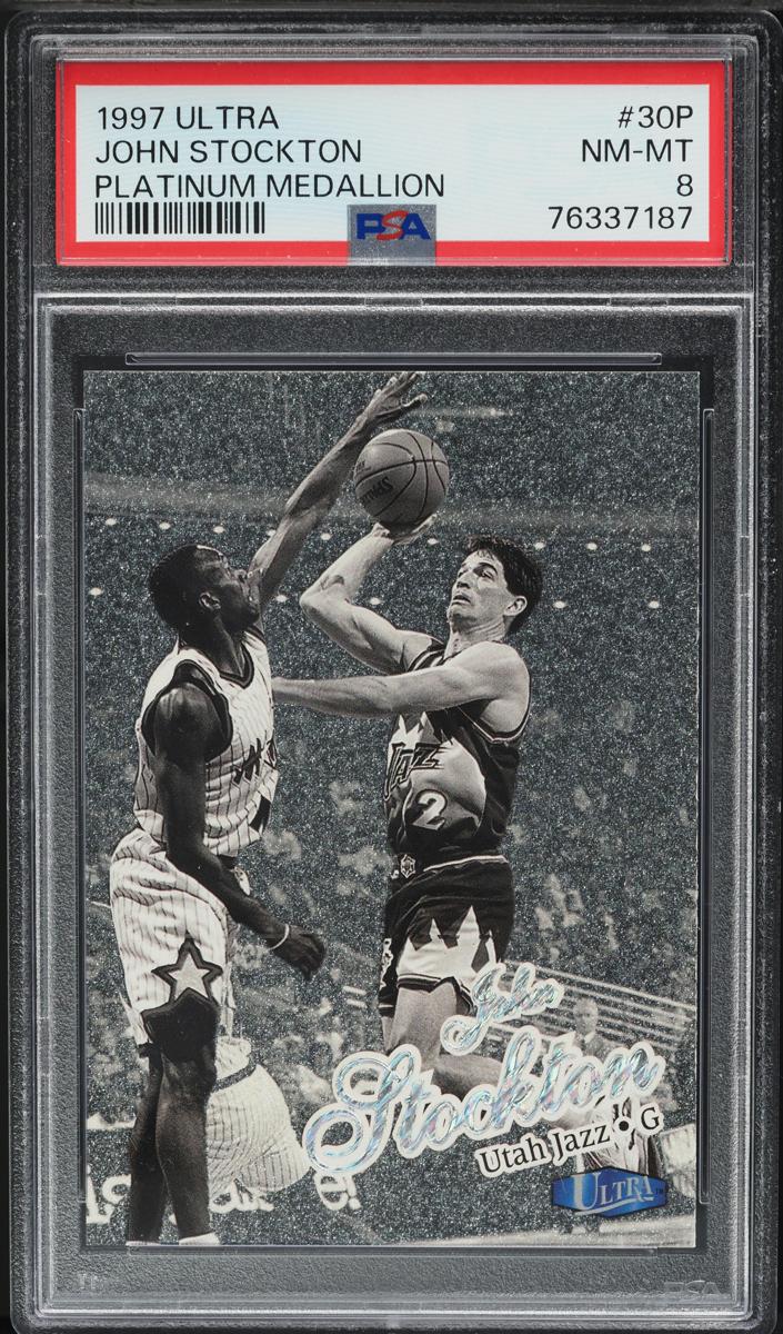 1997 John Stockton [Platinum Medallion] #30P