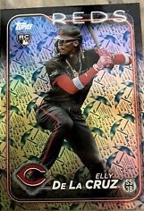 2024 Topps Baseball Umbrella Elly De La Cruz #141 PSA 10