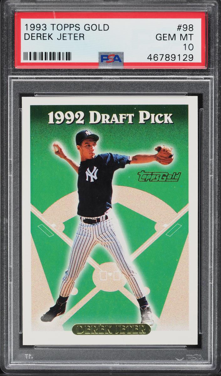 Derek Jeter - 1993 Topps Gold Baseball