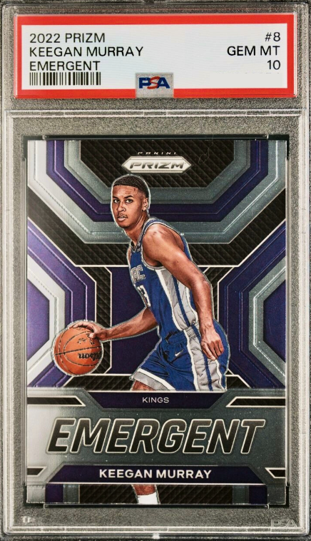 2022 Panini Prizm Keegan Murray #8 card