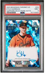 2023 Bowman Chrome Sapphire Baseball Kyle Harrison #SSA-KH