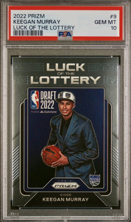 2022 Panini Prizm Keegan Murray #9 card