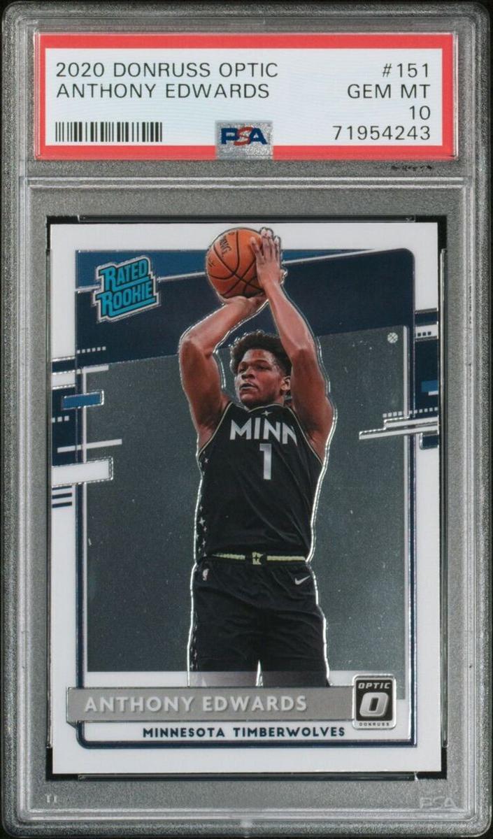 Anthony Edwards - 2020 Donruss Optic Basketball