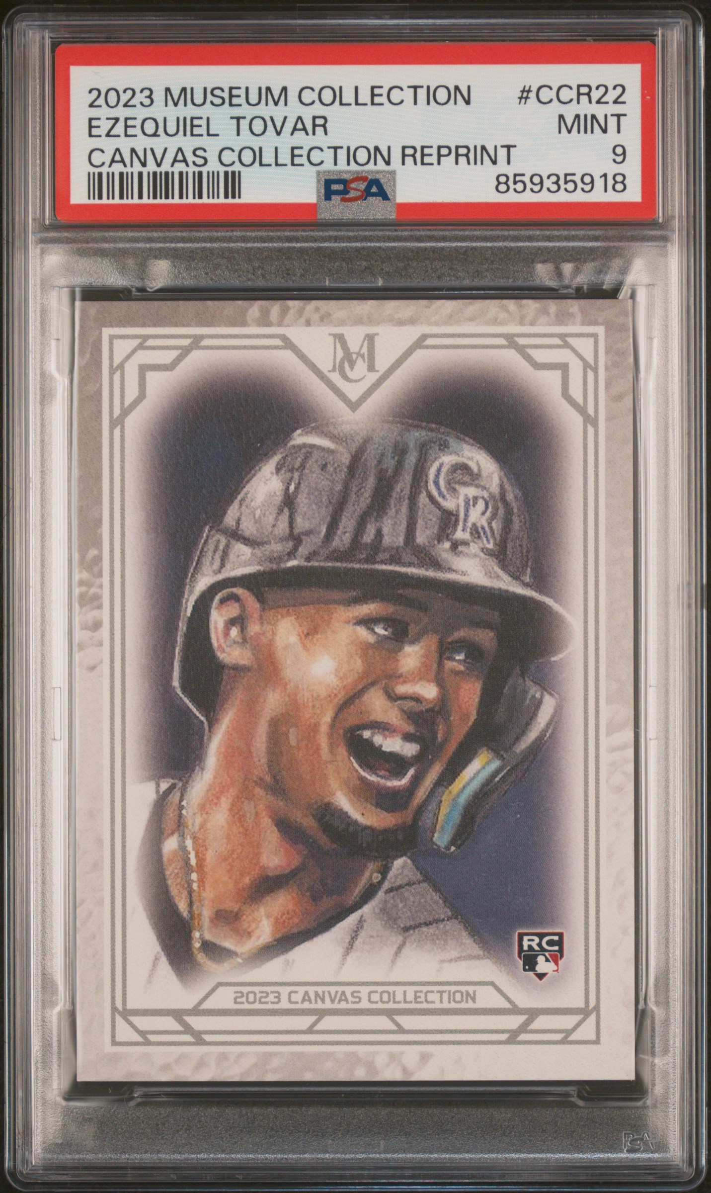 2023 Topps Museum Collection Baseball Ezequiel Tovar #CCR-22