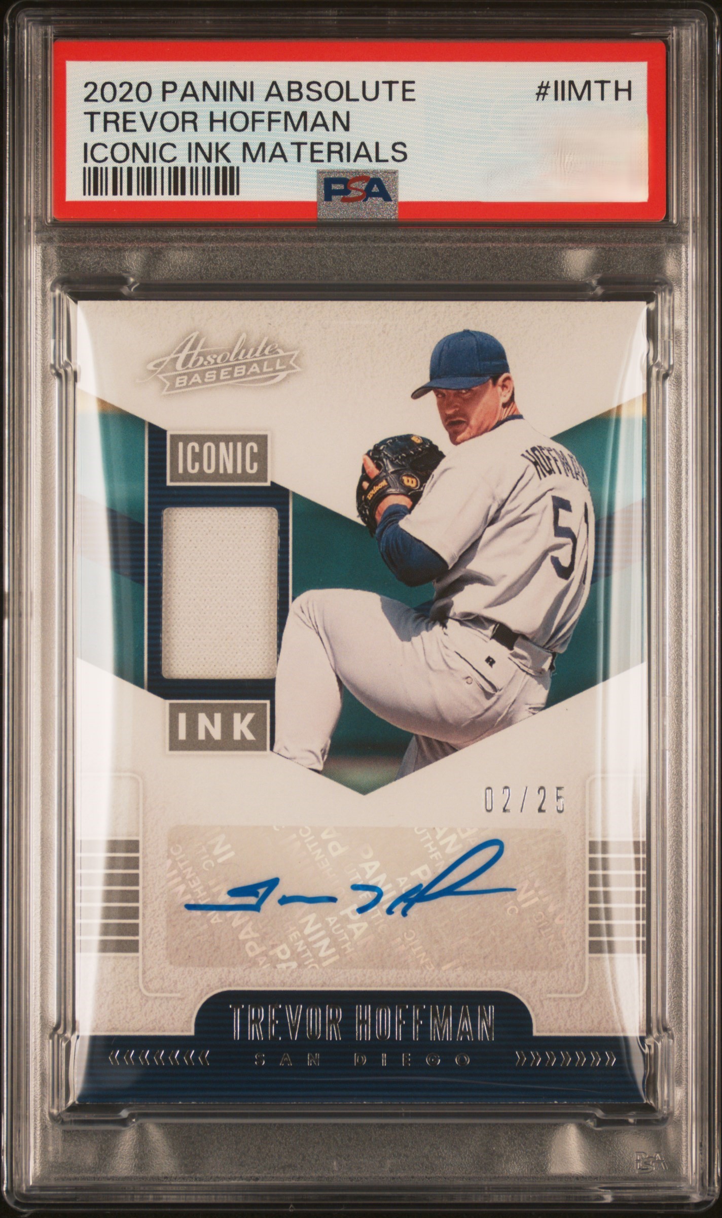 2020 Panini Absolute Baseball Trevor Hoffman #IIM-TH PSA 5.5